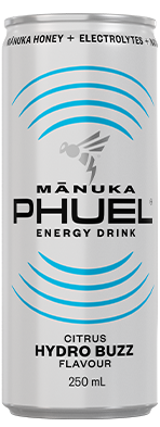 Electrolyte energy drink with manuka honey
